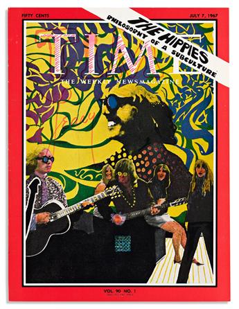 (WRITERS.) Group of three Time magazine covers, each Signed by one: Timothy Leary * Günter Grass * Carlos Castañeda.